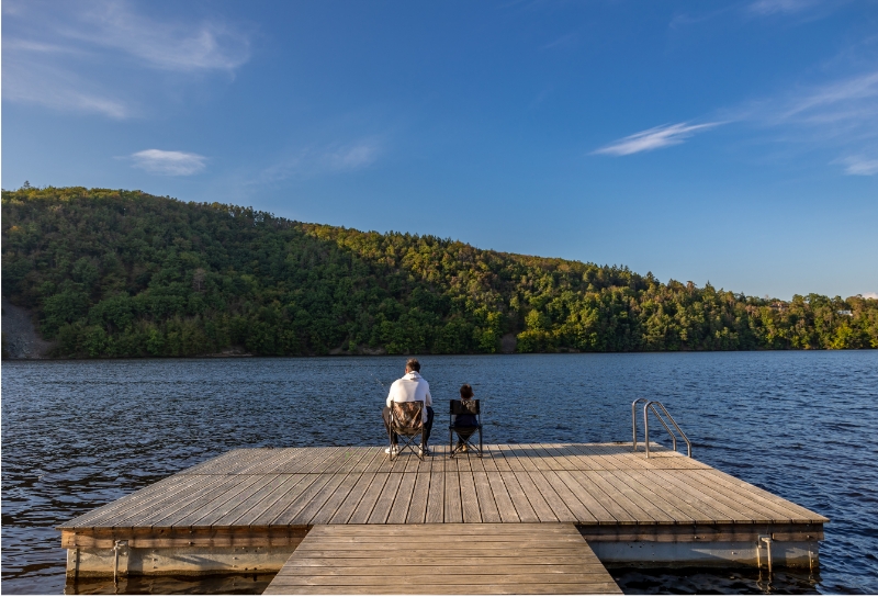 Lokalita Lakeside resort Slapy